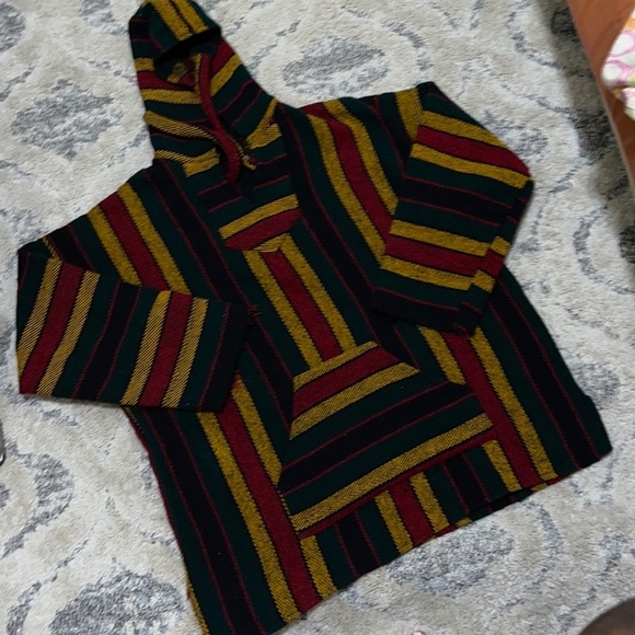 Boho Heavy Weight Hooded Sweater Jacket - Picture 4 of 6